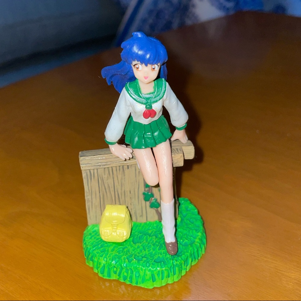 Furuhashi Fumino Blue Hair Anime School Girl